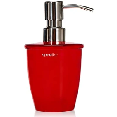 Image de Spirella 10.06771 Toronto Distributeur Savon Polystyrol Rouge