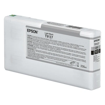 Image de Epson T9137 200 ml noir clair original cartouche d&#039;encre pour SureColor SC P5000, P5000 STD Spectro, Violet, Violet Spectro