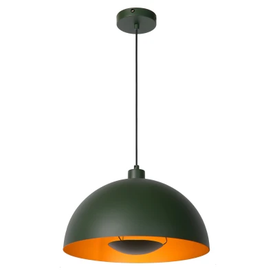 Afbeelding van Lucide SIEMON Hanglamp Ø 40 cm 1xE27 Groen