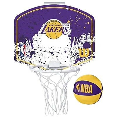 Afbeelding van Basketball Basket Wilson Los Angeles Mini Purple