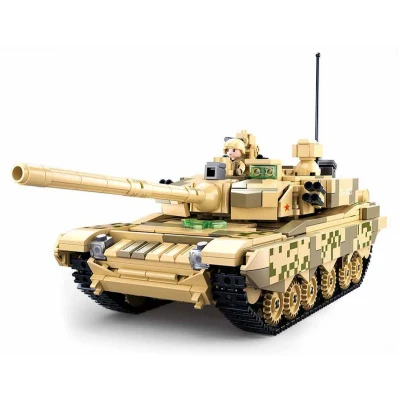 Afbeelding van Sluban Main Battle Tank Model Bricks M38 B0790