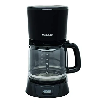 Afbeelding van Brandt CAF1318 Elektrisch filterkoffiezetapparaat, inhoud 18 kopjes, tank 1,8 l, glazen kan, warmhoudfunctie 40 minuten, zwart