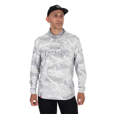 Afbeelding van Fox Rage UV Hooded Light Cam Top Hoodie XXL Vis trui