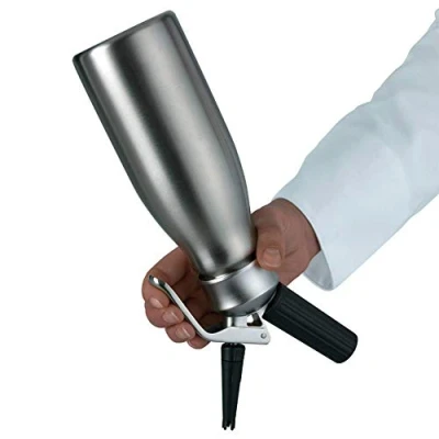 Image de Siphon à crème chantilly inox 0.5l froid et tiède Kayser 4051