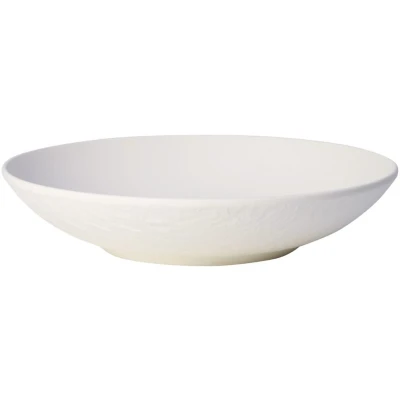Afbeelding van Villeroy &amp; Boch Serveerschaal Manufacture Rock Wit ø 24 cm