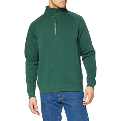 Afbeelding van Fruit of the Loom Premium sweatshirt voor heren (1 stuk), Fles Groen