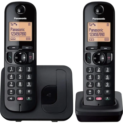 Afbeelding van Panasonic Dect KX TGC252NLB Duo Black
