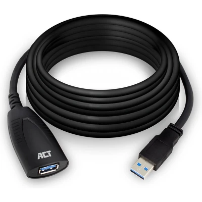 Afbeelding van ACT AC6105 USB Verlengkabel Booster 3.2. Gen 1 5 meter