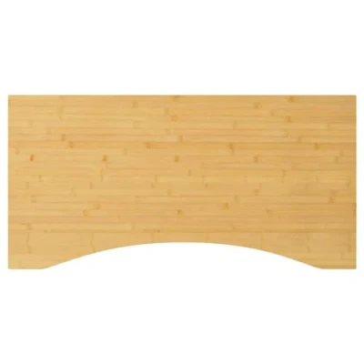 Afbeelding van Bureaublad 110x55x2,5 cm bamboe