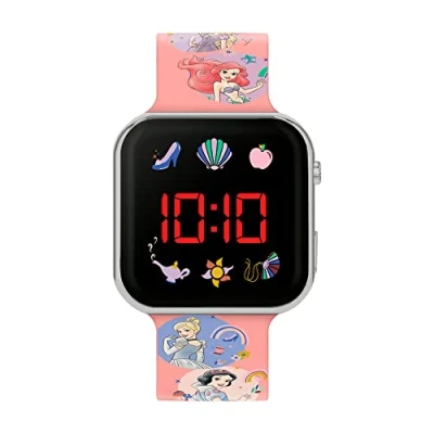 Afbeelding van Disney Princess Polshorloges PN4398, Roze, jeugd, jeugd