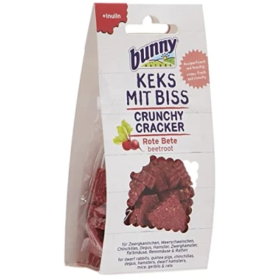 Afbeelding van Bunny Nature Crunchy Cracker Rode Biet 50 GR