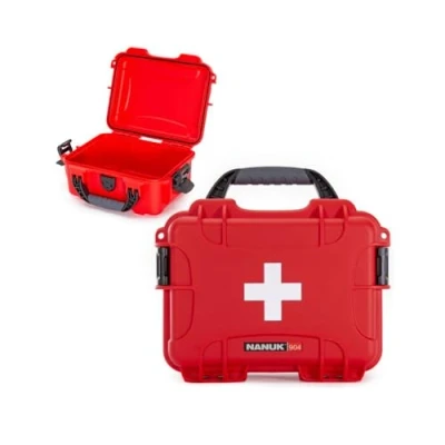 Afbeelding van Nanuk 904 Case empty w/First Aid Logo Red