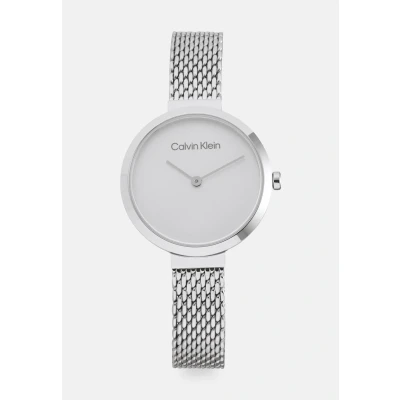 Afbeelding van Calvin Klein Dames horloge zilverkleurig met band