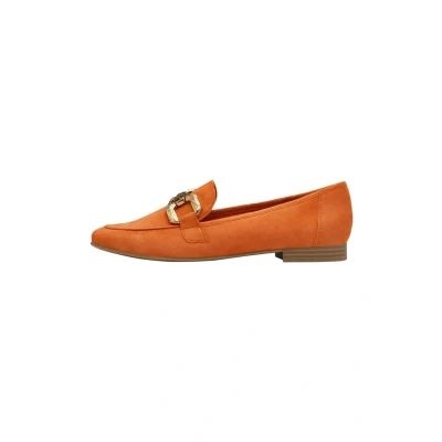 Afbeelding van Marco Tozzi Instappers, Dames, Maat: 41, Orange Leer