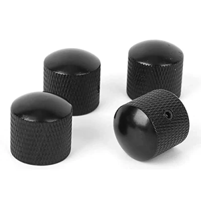 Afbeelding van Gitaarreparatieset met 4 stuks snelheids en volumeregeling voor basgitaren, metaal, sleutel, reparatieaccessoires gitaar