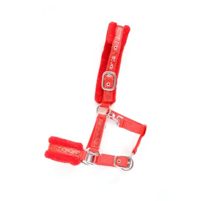 Image de HB Licol Glamour Rouge Cob