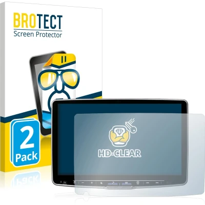 Afbeelding van BROTECT Screenprotector voor Alpine ILX F115D Folie Beschermfolie transparant (2 Stuks)