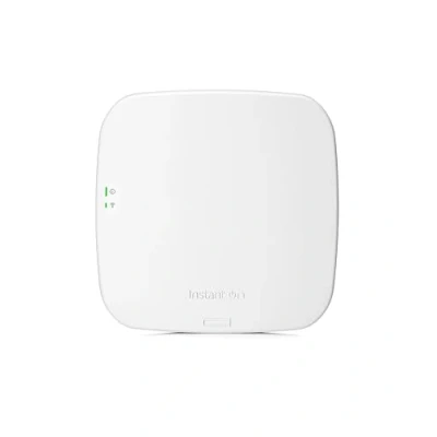 Image de HPE Aruba Instant ON AP12 (RW) Indoor AP with DC Power Adapter and Cord (EU) Bundle Borne d&#039;accès sans fil Bluetooth Wi Fi 5 2.4 GHz