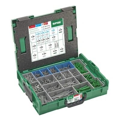 Afbeelding van SPAX 5000009160319 Combi schroeven assortiment 1 set(s)