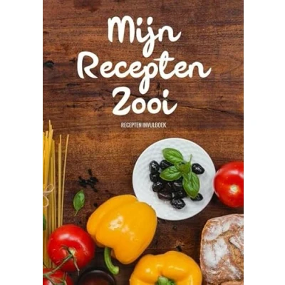 Afbeelding van Leuke Cadeaus voor Vrouwen, Mannen, Vriend en Vriendin Recepten Invulboek / Receptenboek &quot;Mijn Zooi&quot;
