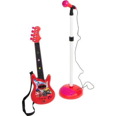 Afbeelding van Miraculous Ladybug Microfoon &amp; Gitaarset 8411865026753