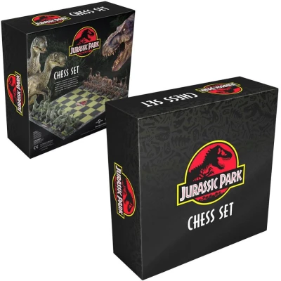Afbeelding van Chess Set: Jurassic Park Dinosaurs