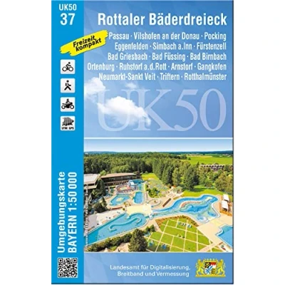 Afbeelding van UK50 37 Rottaler Bäderdreieck