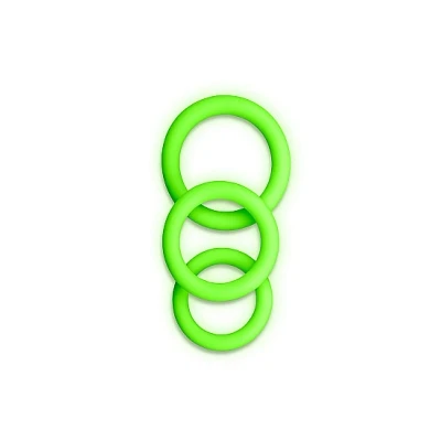 Afbeelding van Cockring Set 3 Neon Groen