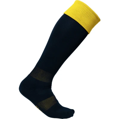 Afbeelding van PROACT Tweekleurige sportsokken PA0300 Black / Sporty Yellow