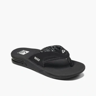 Afbeelding van Reef Fanningblack Dames Slippers Zwart Maat 37,5