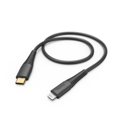 Afbeelding van Hama Oplaadkabel Usb C Lightning 1,5 M Zwart