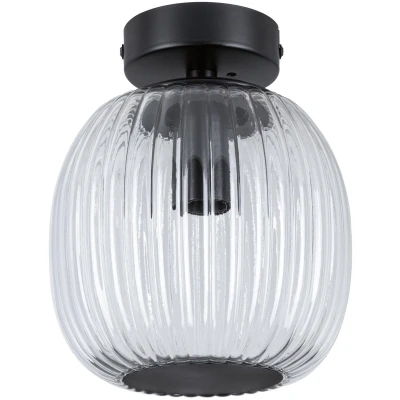 Afbeelding van Paulmann 71145 Ruya Plafondlamp E14 Glas, Zwart (mat)