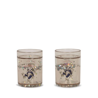 Afbeelding van Konges sløjd kinderbekers met glitter pantastic 2st