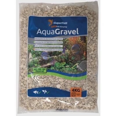 Afbeelding van Sf aqua grind british bruin 5 8 mm 4kg SuperFish