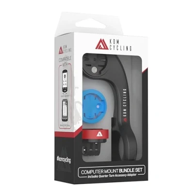 Afbeelding van KOM Cycling CM06 GoPro Quick Release computerhouder voor Wahoo en Garmin fietscomputer (fietshouder compatibel met Edge 1030, Elemnt Roam anderen) 1030 fietshouder