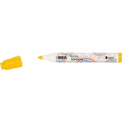 Afbeelding van KREUL 90760 markeerstift 1 stuk(s) Fibre tip Geel