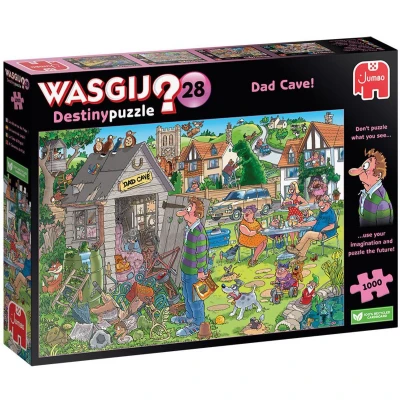 Afbeelding van Wasgij Destiny 28 De Mancave Van Pa! (1000 Stukjes)