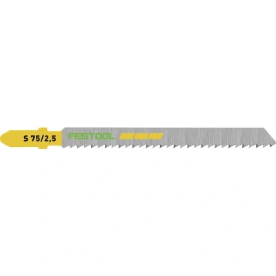 Image de FESTOOL S 75/2,5/25 lame de scie sauteuse Bois Fine Cut (25 pc) 204257