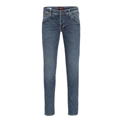 Afbeelding van Jack &amp; Jones Jjiglenn Jjfox Slim fit jeans, Heren, Maat: 36x32, Blue denim