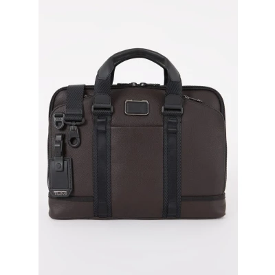 Afbeelding van Tumi Alpha Bravo Aviano Academy Brief dark brown Aktetas