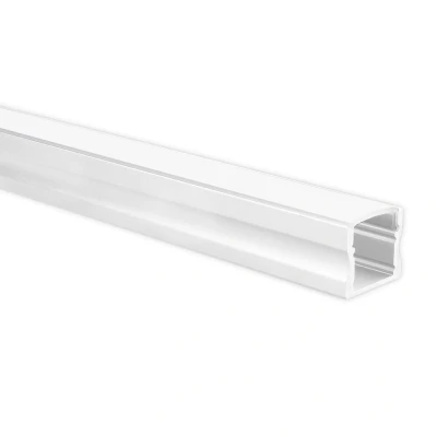 Afbeelding van Yphix Led Strip Profiel Potenza Wit Hoog 1m Incl. Melkwitte Afdekkap LEDdirect.nl
