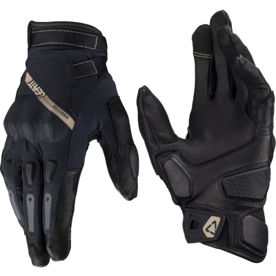Afbeelding van Leatt 2024 HydraDri 7.5 ADV Adventure Handschoenen Short Stealth Donker Grijs / Licht maat M