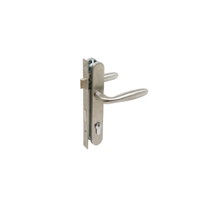 Afbeelding van Wovar Inbouw Cilinderslot RVS Complete Set Ovaal Per