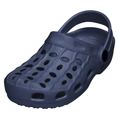 Image de Playshoes Eva Clog Basic 171727 Sabots unisexes pour enfant Bleu marine 38/39 EU, 11, 6 UK Child
