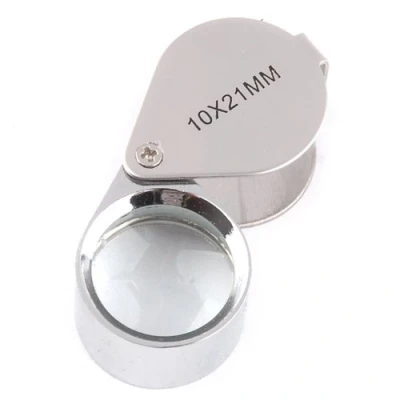 Afbeelding van tinxi® Horlogemakersvergrootglas juweliersvergrootglas 10 x 21 mm vergroting