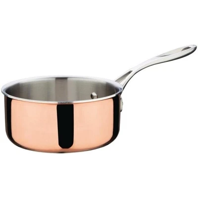 Afbeelding van Vogue Tri Wall Koperen Inductie Steelpan 16cm CT998 Horeca &amp; Professioneel