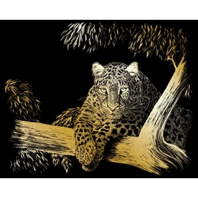 Afbeelding van Royal Brush Goudfolie Gravure Art Kit 20,3 x 25,4 cm Spotted