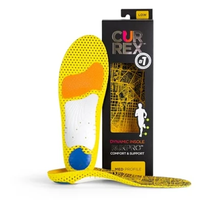 Afbeelding van CURREX RunPro Sole Ontdek je binnenzool voor een nieuwe dimensie van hardlopen. Dynamische zool sport, vrije tijd en hardlopen, Med Profile, L EU 42 44