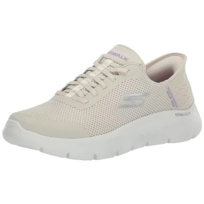 Afbeelding van Skechers Chaussures à enfiler GO Walk Flex Grand Entry pour femme, blanc, 8 UK Wide