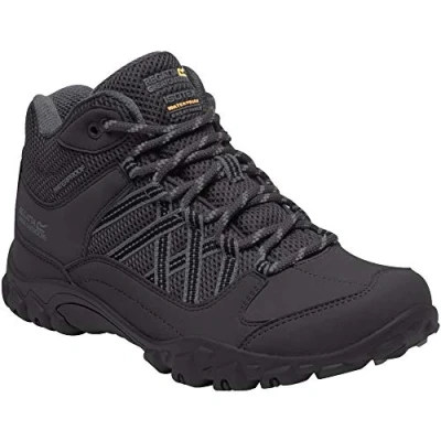 Afbeelding van De Lady Edgepoint halfhoge, waterdichte wandelschoenen van Regatta dames grijs